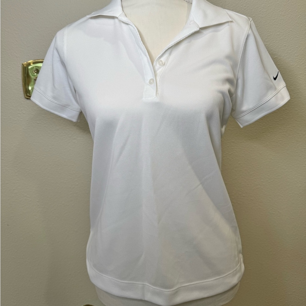 Nike White Golf Shirt